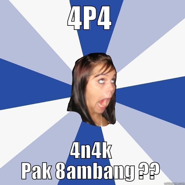 4P4 4N4K PAK 8AMBANG ?? Annoying Facebook Girl