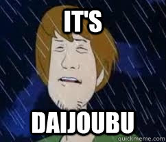 IT'S DAIJOUBU  Daijoubu Shaggy