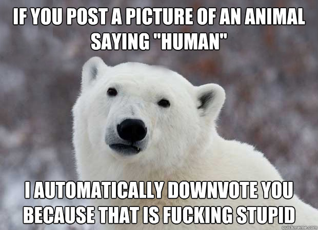 If you post a picture of an animal saying 