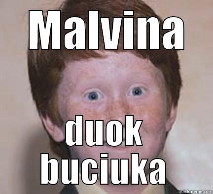 yeah baby -  MALVINA DUOK BUCIUKA Over Confident Ginger