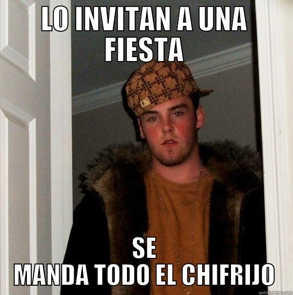 LO INVITAN A UNA FIESTA SE MANDA TODO EL CHIFRIJO Scumbag Steve