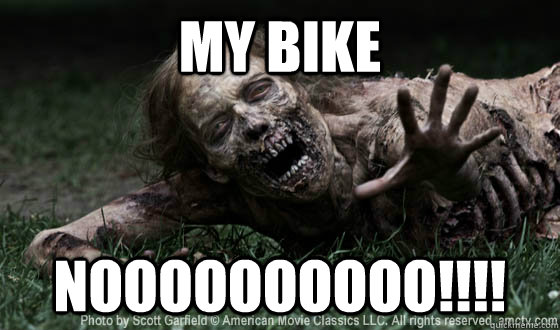 My bike Noooooooooo!!!! - My bike Noooooooooo!!!!  Misc