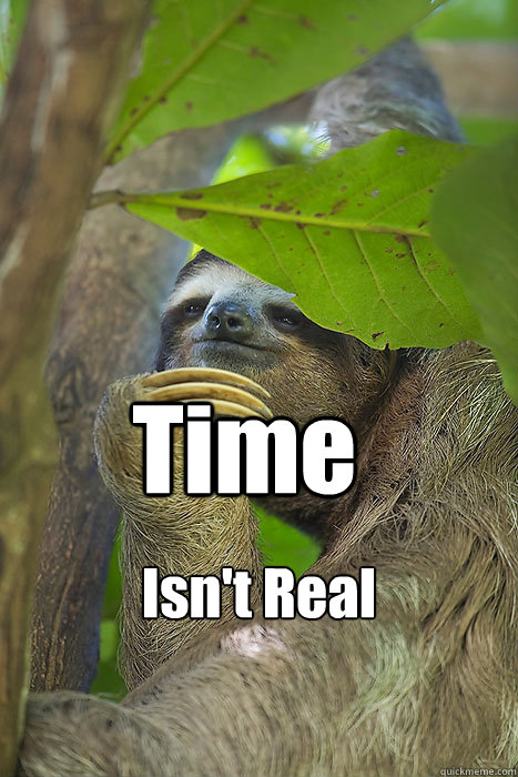 Time Isn't Real - Time Isn't Real  Philososloth