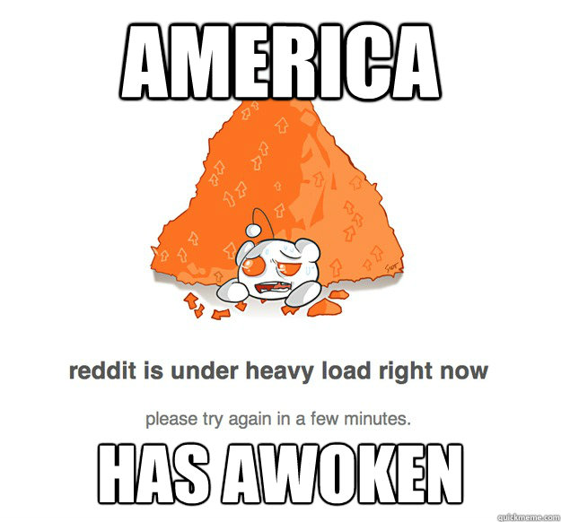 America has awoken  