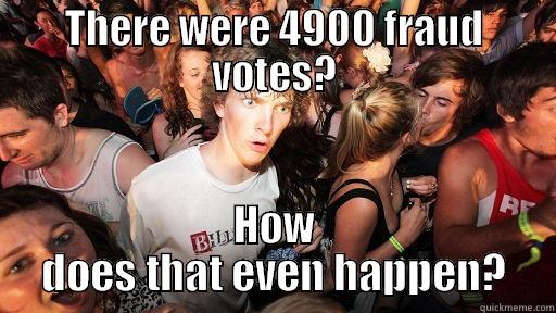 THERE WERE 4900 FRAUD VOTES? HOW DOES THAT EVEN HAPPEN? Sudden Clarity Clarence