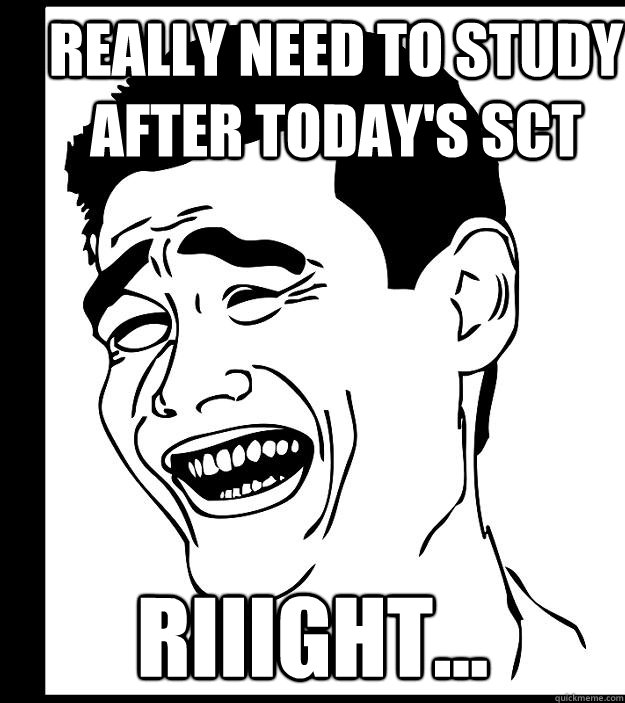 really need to study after today's SCT riiight... - really need to study after today's SCT riiight...  Yao Ming