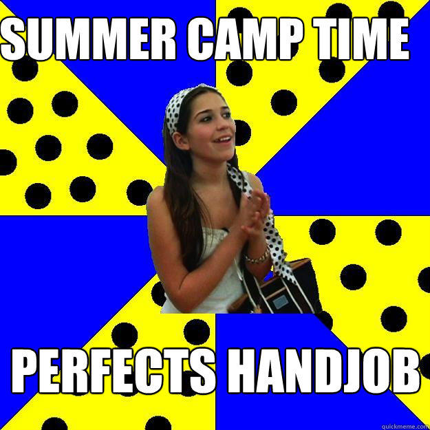 summer camp time perfects handjob  