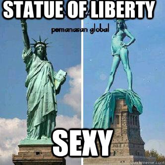 STATUE OF LIBERTY SEXY - STATUE OF LIBERTY SEXY  Misc