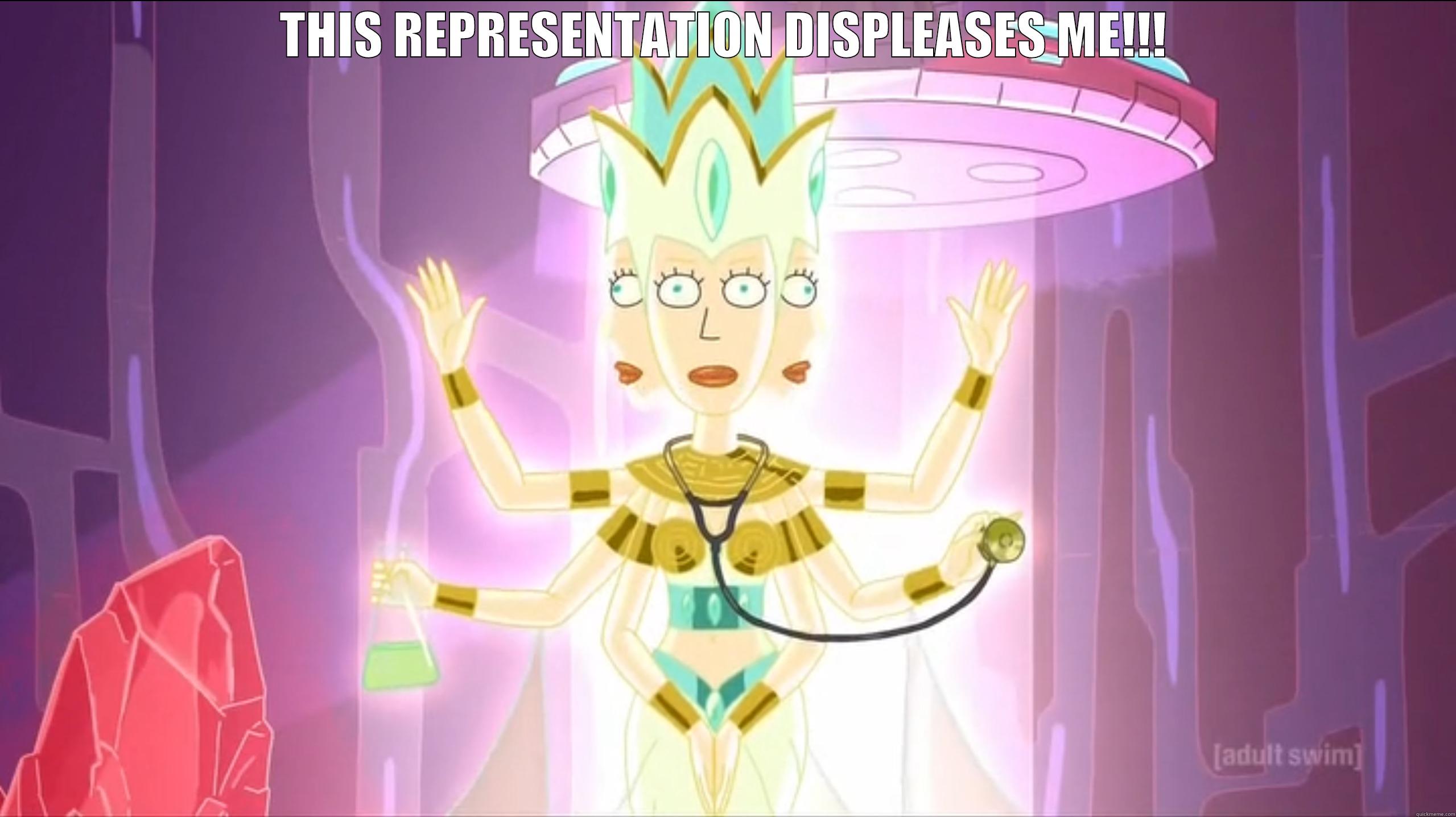 Goddess Beth - THIS REPRESENTATION DISPLEASES ME!!!  Misc