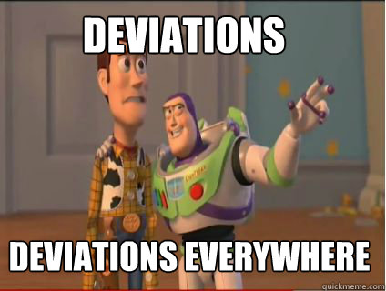 deviations deviations everywhere  woody and buzz