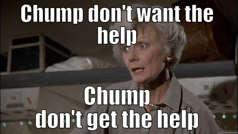 Jive Grandma - CHUMP DON'T WANT THE HELP CHUMP DON'T GET THE HELP Misc