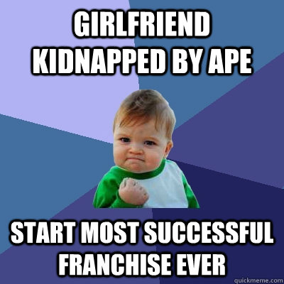 Girlfriend kidnapped by ape Start most successful franchise ever - Girlfriend kidnapped by ape Start most successful franchise ever  Success Kid