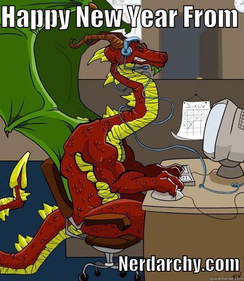 HAPPY NEW YEAR FROM                                                NERDARCHY.COM Misc