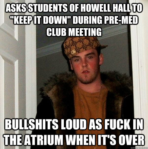 asks students of howell hall to 