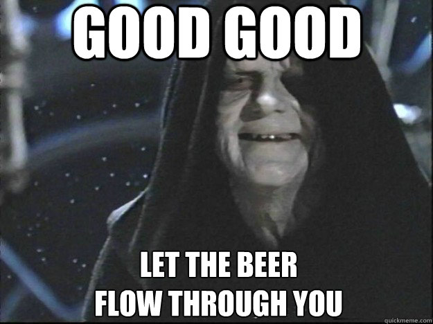 Good Good Let the beer
flow through you - Good Good Let the beer
flow through you  Misc