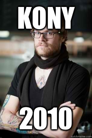 Kony 2010  Hipster Barista