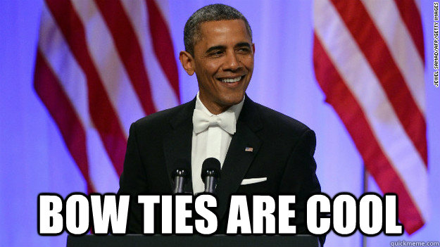  bow ties are cool  -  bow ties are cool   obama bowtie