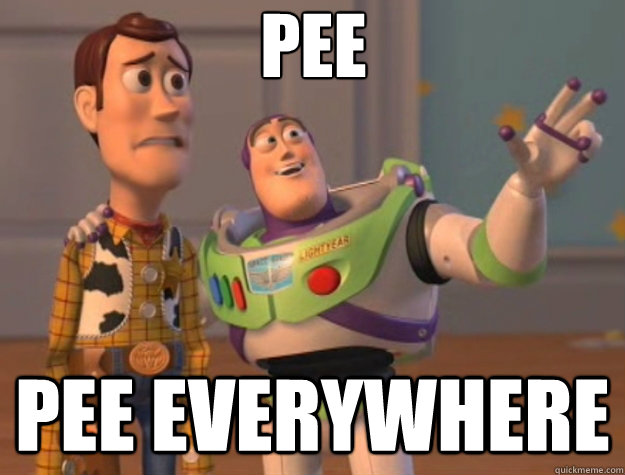 Pee Pee Everywhere  Toy Story