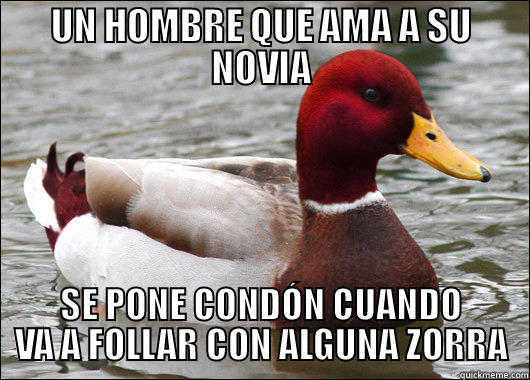 UN HOMBRE QUE AMA A SU NOVIA SE PONE CONDÓN CUANDO VA A FOLLAR CON ALGUNA ZORRA Malicious Advice Mallard