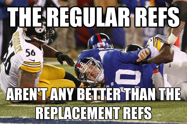 The regular refs aren't any better than the 
replacement refs - The regular refs aren't any better than the 
replacement refs  Misc