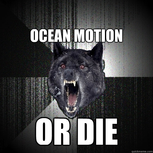 ocean motion or die   Insanity Wolf