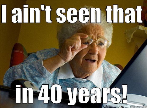 I AIN'T SEEN THAT  IN 40 YEARS! Grandma finds the Internet