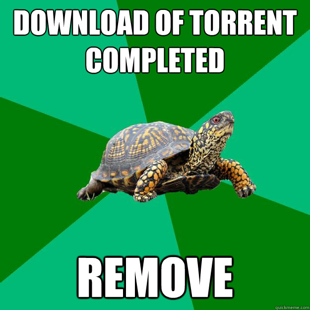 download of torrent completed remove  Torrenting Turtle