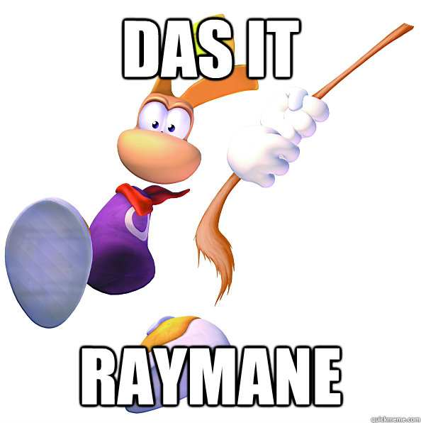 Das it raymane  Das it rayman