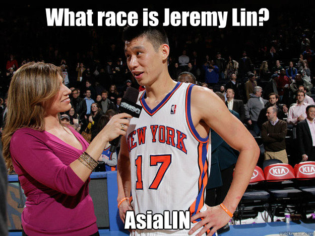 What race is Jeremy Lin? AsiaLIN  Jeremy Lin