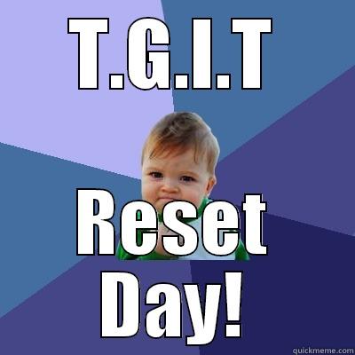 T.G.I.T RESET DAY! Success Kid