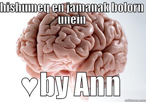 HISHUMEQ EN JAMANAK BOLORN UNEIN ♥BY ANN Scumbag Brain