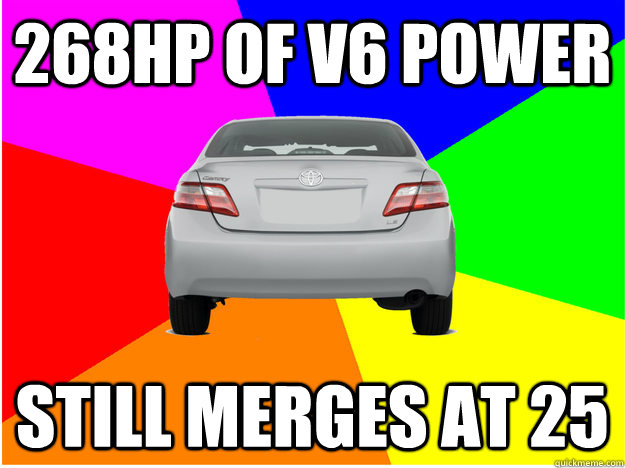 268HP of V6 Power Still Merges at 25 - 268HP of V6 Power Still Merges at 25  Misc