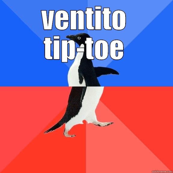 tip toe - VENTITO TIP-TOE  Socially Awkward Awesome Penguin