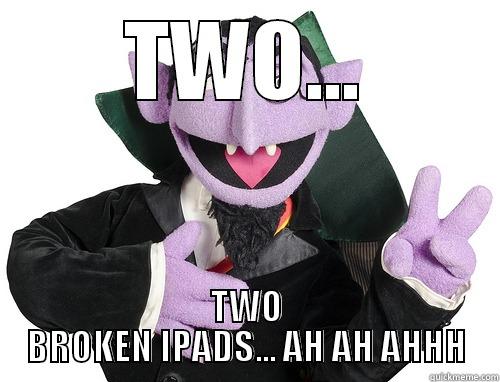 TWO... TWO BROKEN IPADS... AH AH AHHH Misc