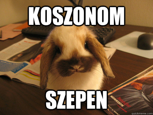 Koszonom szepen  