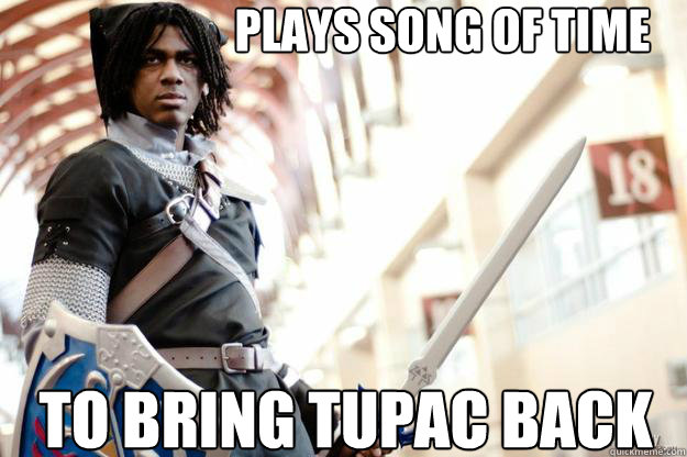 PLAYS SONG OF TIME TO BRING TUPAC BACK - PLAYS SONG OF TIME TO BRING TUPAC BACK  Scumbag Dark Link