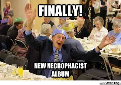 Finally!  New Necrophagist Album  New Necrophagist