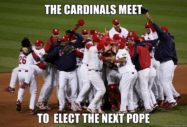 The Cardinals meet to  elect the next pope - The Cardinals meet to  elect the next pope  The Cardinals Meet To Elect The Next Pope