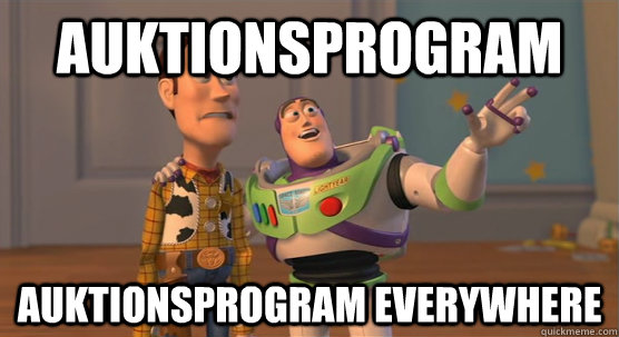 Auktionsprogram Auktionsprogram everywhere  Toy Story Everywhere