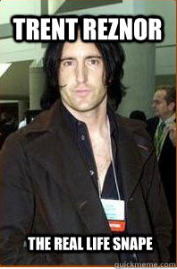 Trent Reznor The Real Life Snape - Trent Reznor The Real Life Snape  Snape Reznor