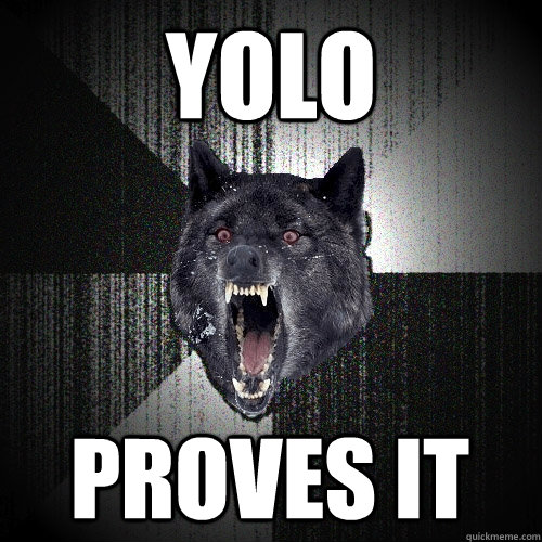 YOLO PROVES IT  Insanity Wolf