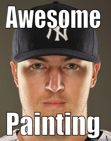 Jon Rose is Phil Hughes - AWESOME PAINTING Misc