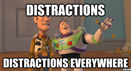 Distractions Distractions Everywhere Chizzain  Toy Story Everywhere