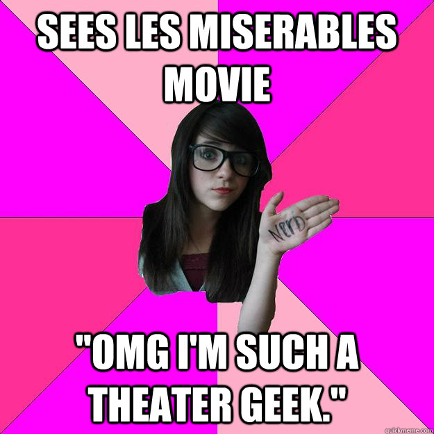 Sees Les Miserables movie 