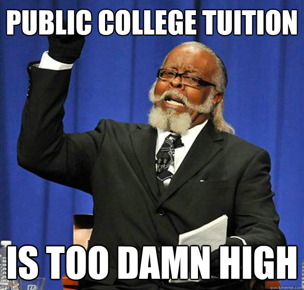 Public college tuition Is too damn high  Jimmy McMillan