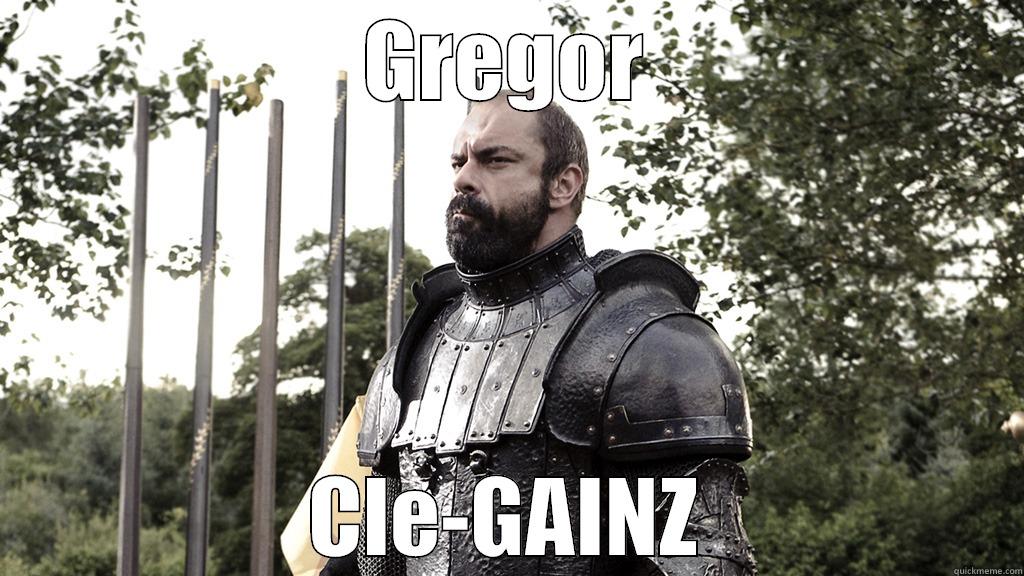 GREGOR CLE-GAINZ Misc