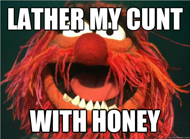 LATHER MY CUNT WITH HONEY  Advice Animal