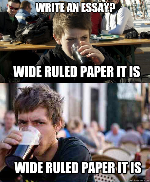 Wide Ruled Paper it is Wide ruled paper it is Write An Essay?  