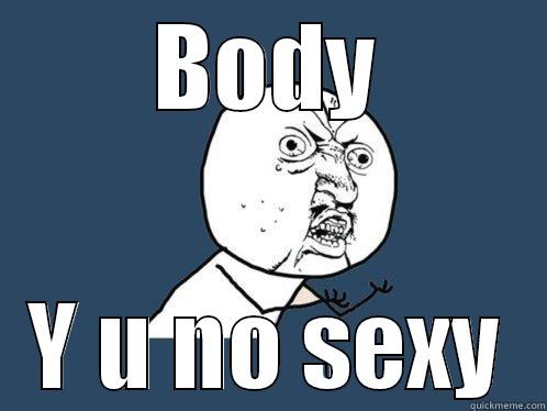 BODY Y U NO SEXY Y U No