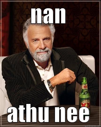 NAN ATHU NEE The Most Interesting Man In The World